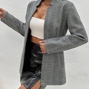 Gray coat